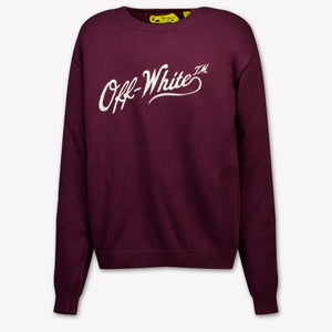 Off-White Kinder Meisjes Trui In Bordeaux