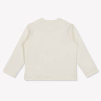 Off-White Baby Jongens T-Shirt In Off White