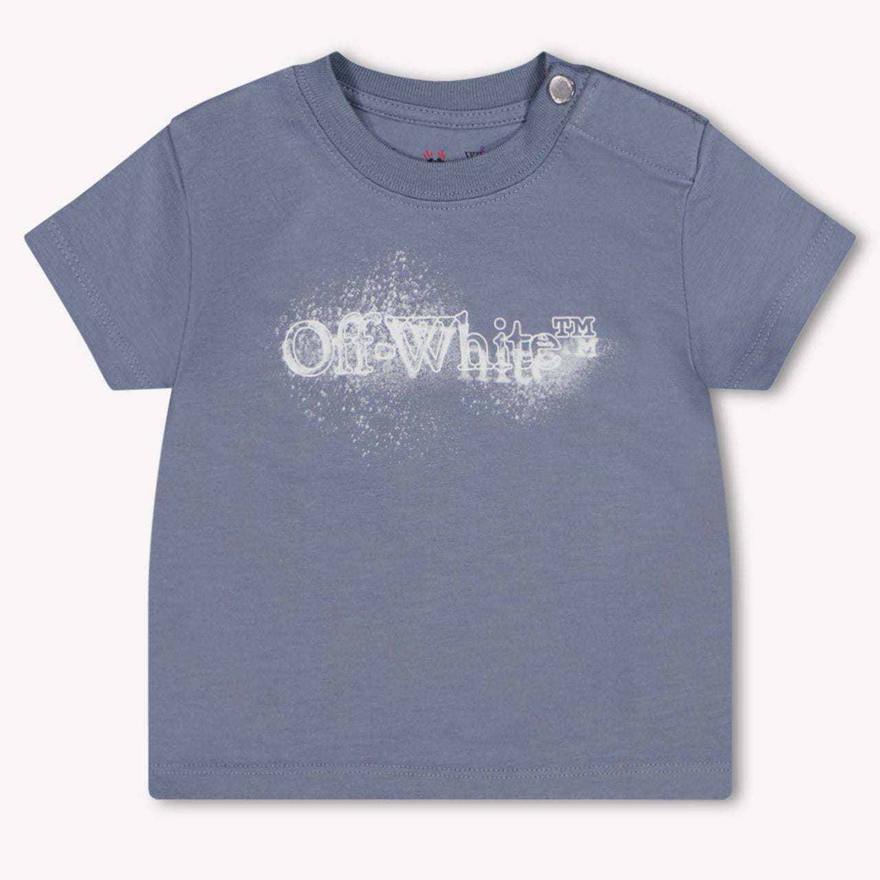 Off-White Baby Jongens T-Shirt In Licht Grijs