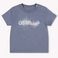 Off-White Baby Jongens T-Shirt In Licht Grijs
