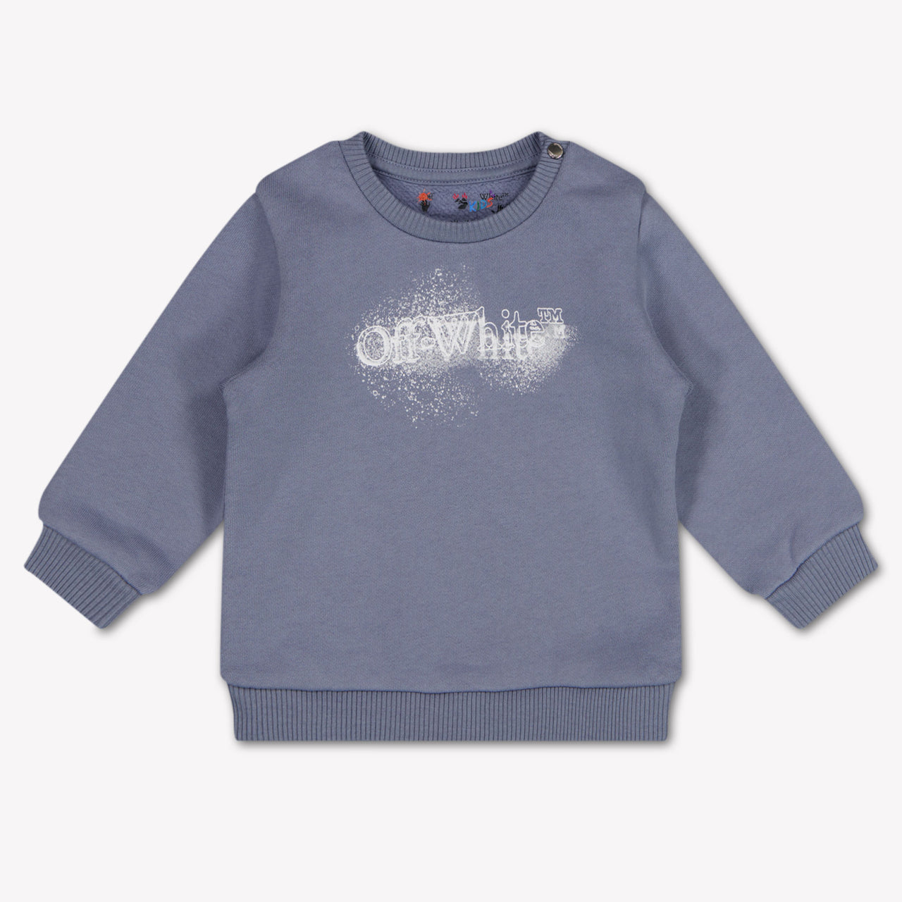 Off-White Baby Jongens Trui In Blauw