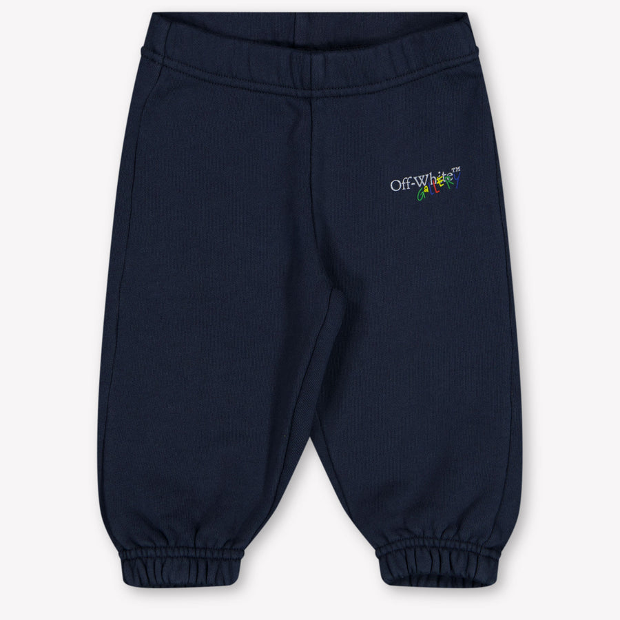 Off-White Baby Jongens Broek In Navy