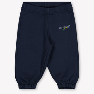Off-White Baby Jongens Broek In Navy