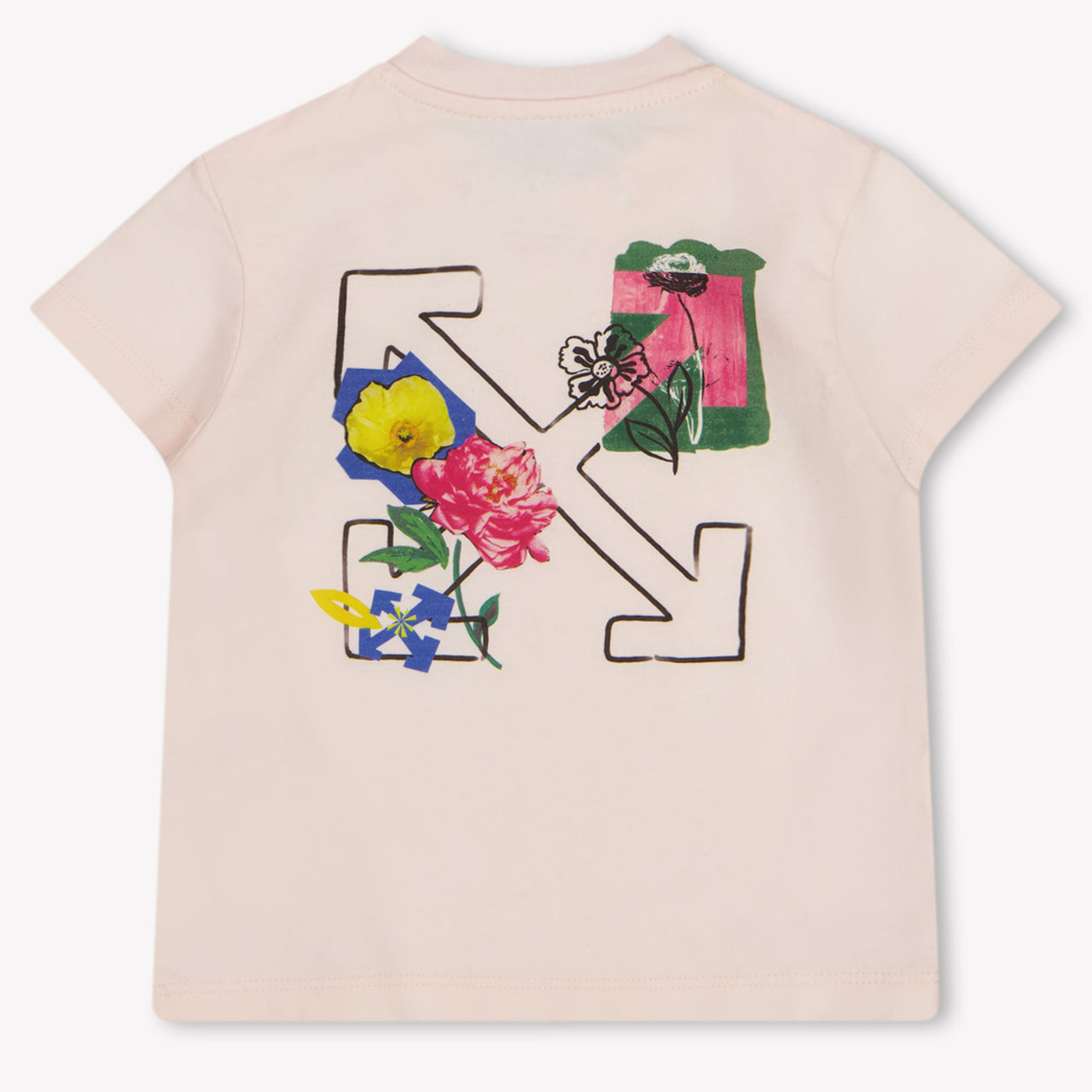 Off-White Baby Meisjes T-Shirt In Licht Roze