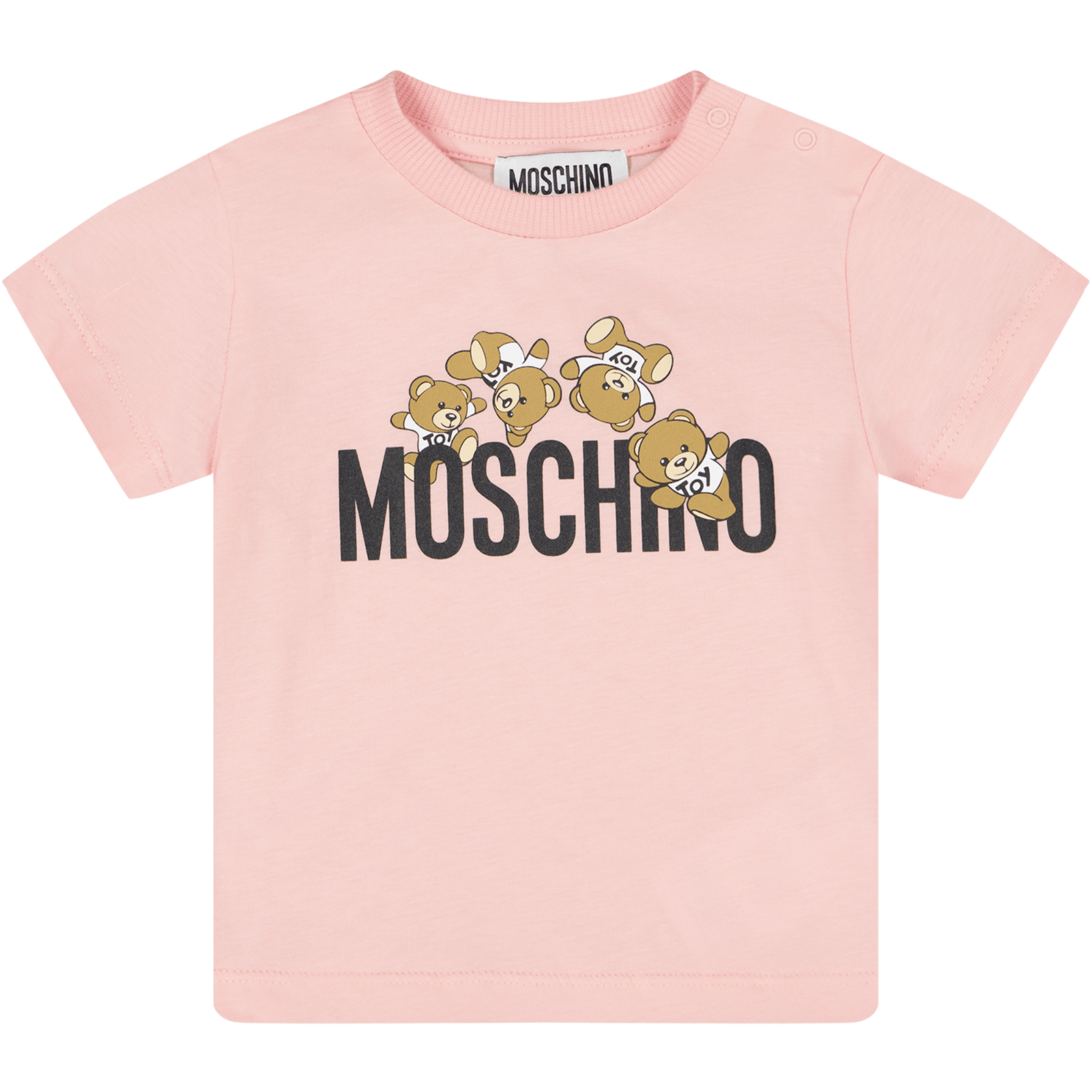 Moschino Baby Meisjes T-Shirt Licht Roze 3/6