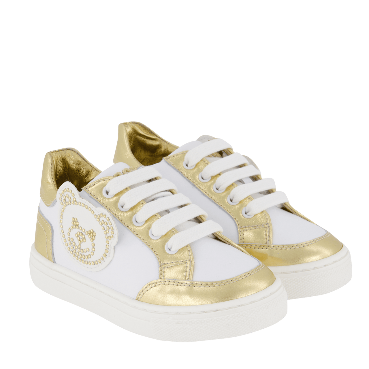 Moschino Kinder Meisjes Sneakers Goud