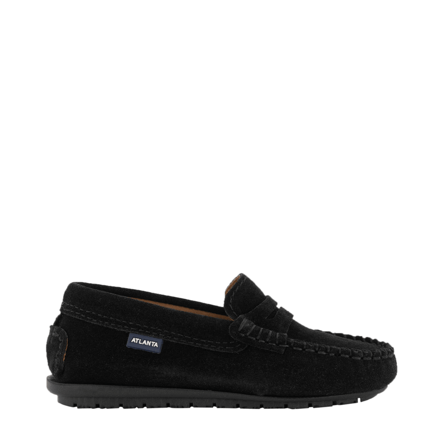 Atlanta Mocassin Kinder Unisex Schoenen Zwart