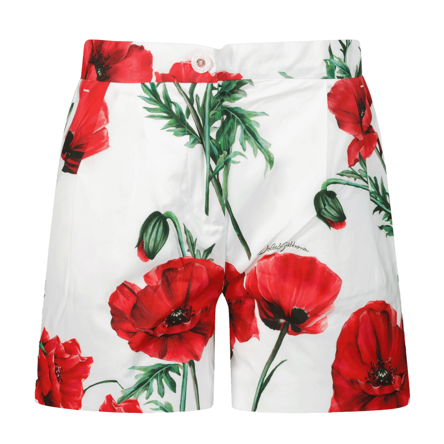 Dolce & Gabbana Girls Short White