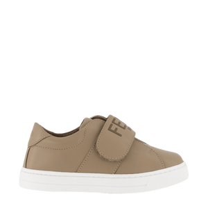 Fendi Kinder Unisex Sneakers Beige 19