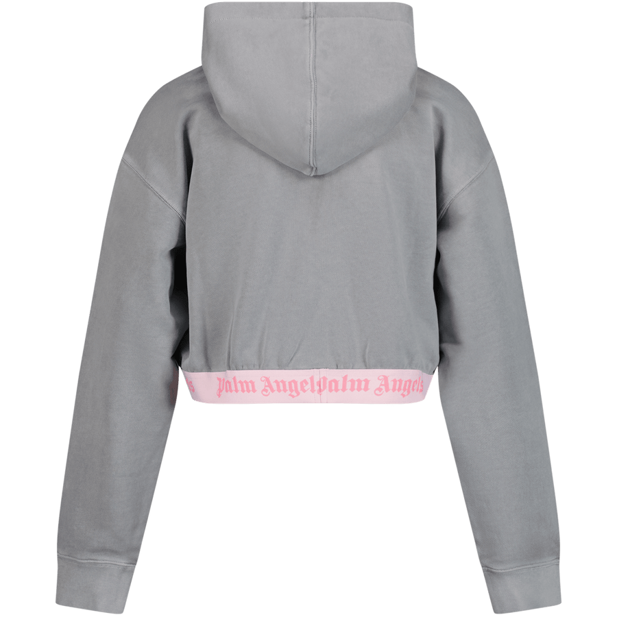Palm Angels Kinder Meisjes Trui Donker Grijs