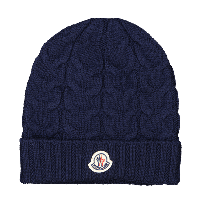 Moncler Kinder Unisex Muts Navy s