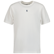 Ralph Lauren Kinder Jongens T-Shirt Off White