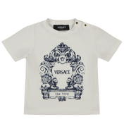 Versace Baby Unisex T-Shirt Blauw