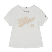 Tommy Hilfiger Baby Meisjes T-Shirt Wit
