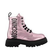 Moschino Kinder Meisjes Laarzen Licht Roze