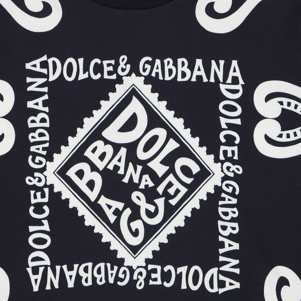 Dolce & Gabbana Kinder Trui Navy