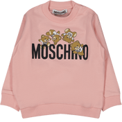 Moschino Baby Meisjes Trui Licht Roze