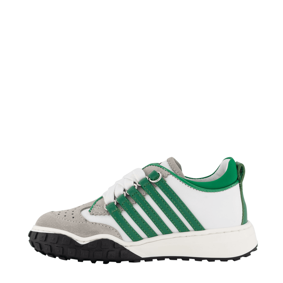 Dsquared2 Kinder Unisex Sneakers Groen