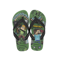 Havaianas Kinder Jongens Slippers Zwart