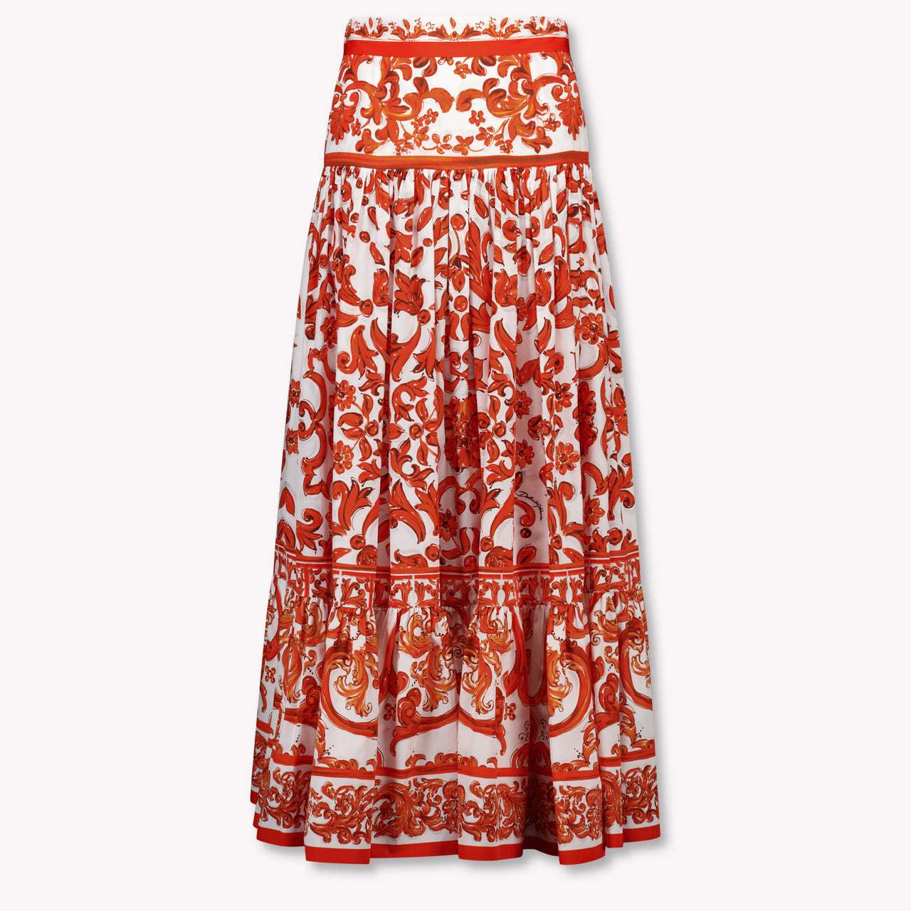 Dolce & Gabbana Kinder Meisjes Rokje In Oranje
