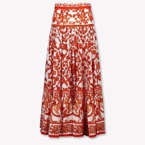 Dolce & Gabbana Kinder Meisjes Rokje In Oranje