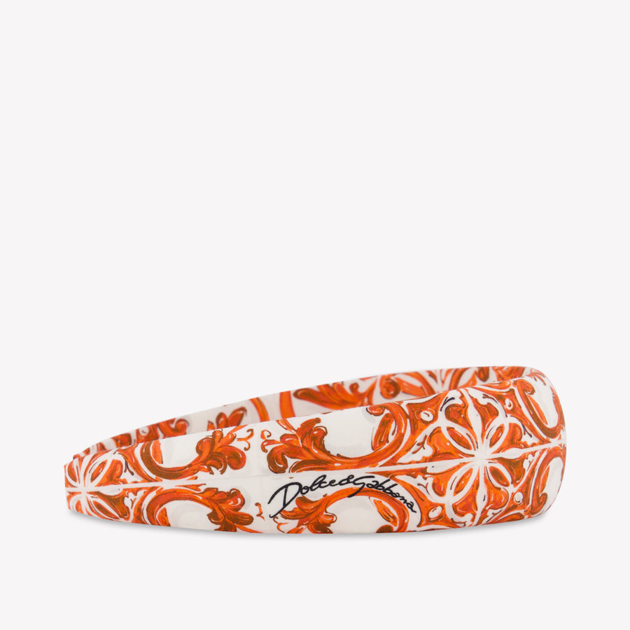 Dolce & Gabbana Kinder Meisjes Accessoire In Oranje