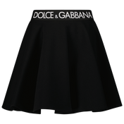 Dolce & Gabbana Kinder Meisjes Rok Zwart