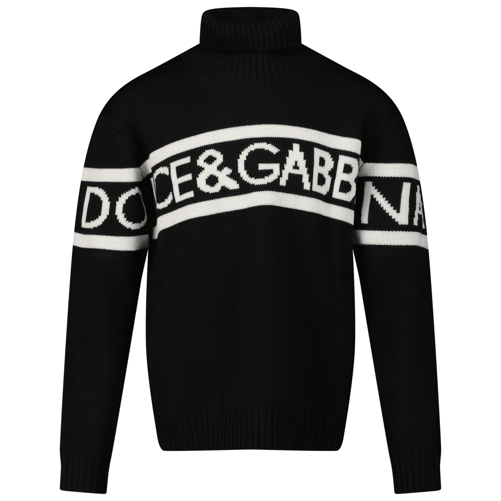 Dolce & Gabbana Kinder Jongens Trui Zwart 4Y