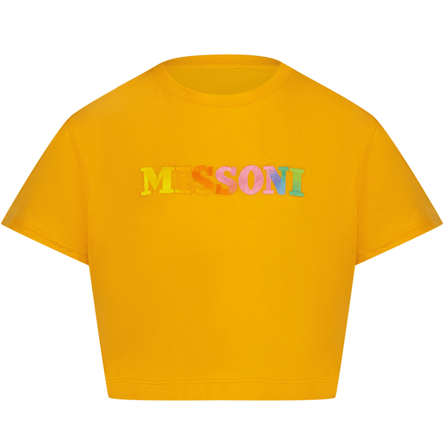 Missoni Girls T-Shirt Orange