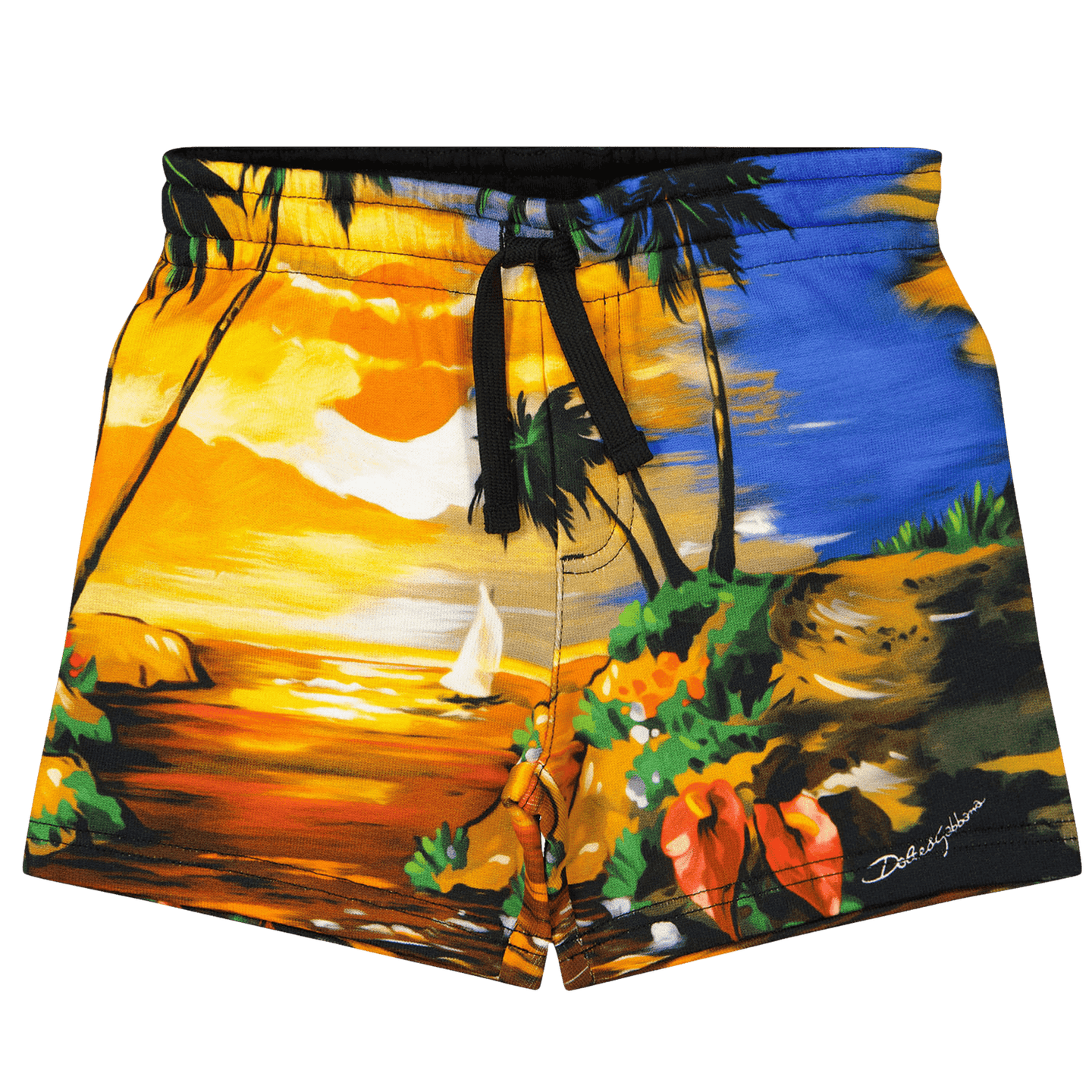 Dolce & Gabbana Baby Jongens Shorts Oranje 3/6