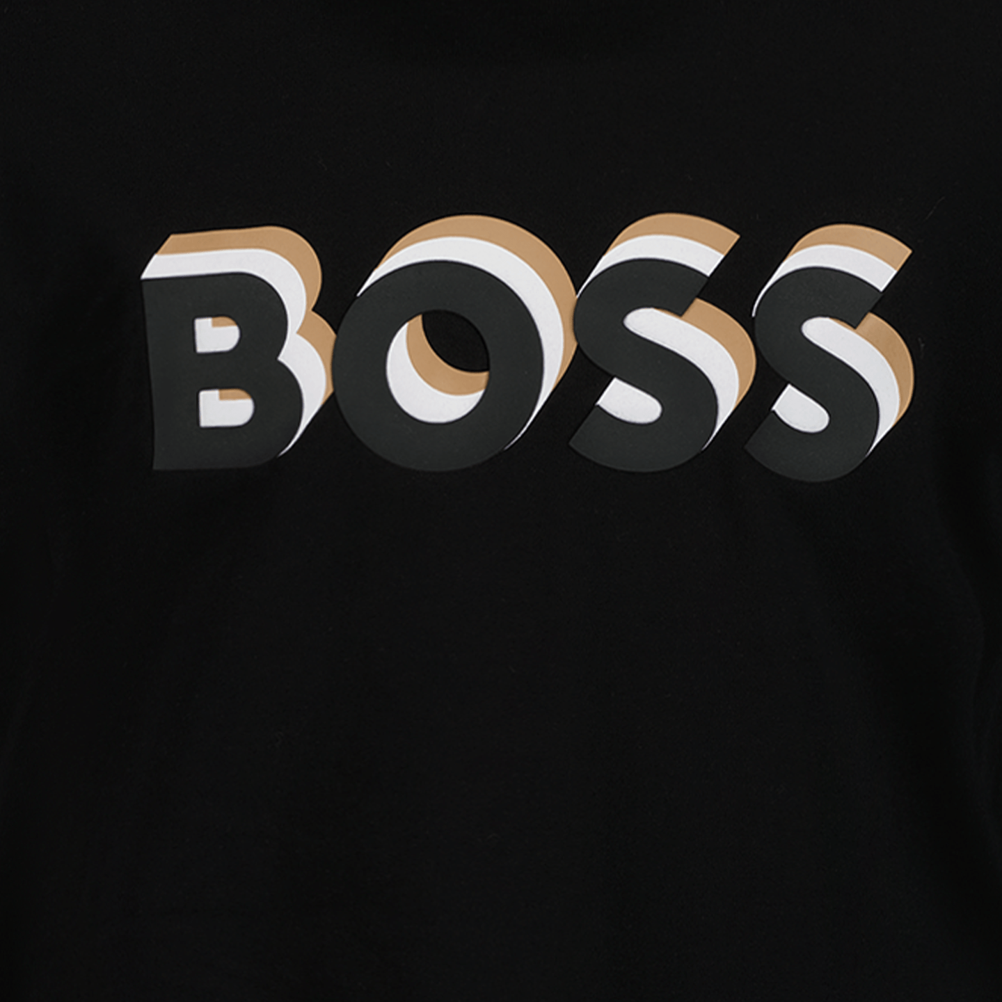 Boss Kinder Jongens T-Shirt Zwart 4Y