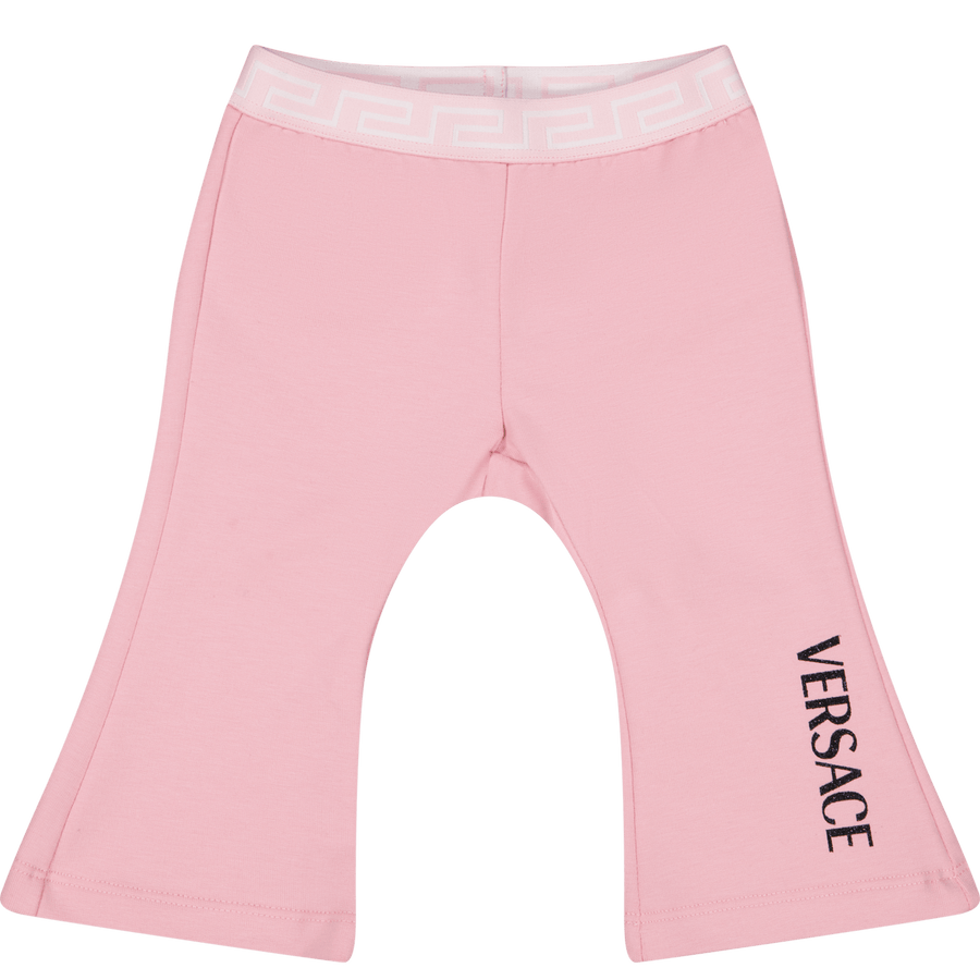 Versace Baby Girls Trouser Light Pink