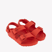 Birkenstock Kinder Meisjes Sandalen Eva Milano Rood