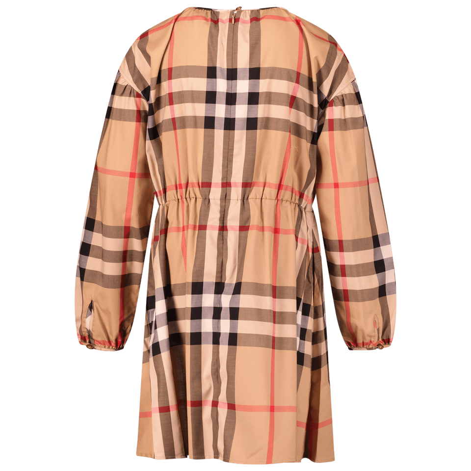 Burberry Kinder Meisjes Jurk Beige