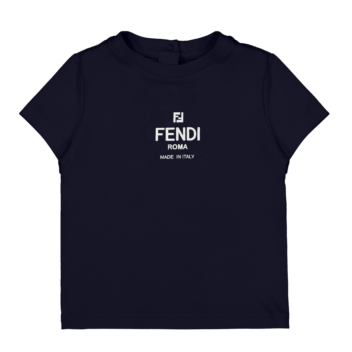 Fendi Baby Unisex T-Shirt Blauw