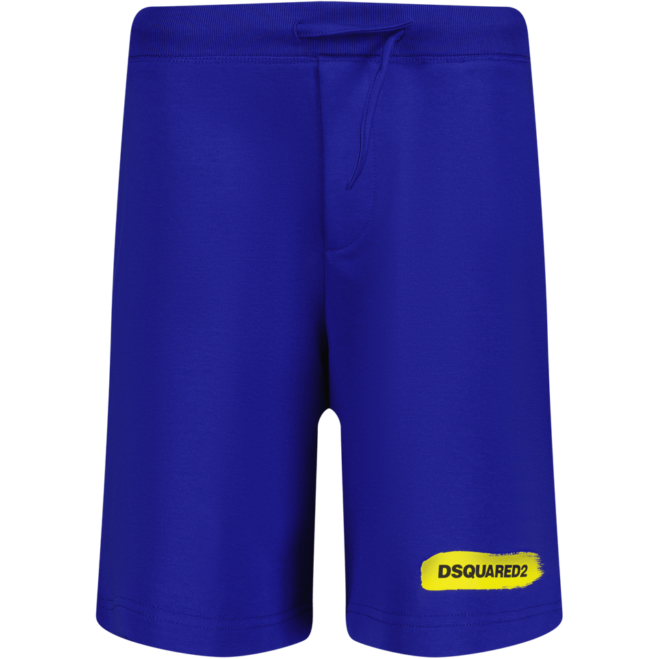 Dsquared2 Kinder Jongens Shorts Cobalt Blauw 4Y