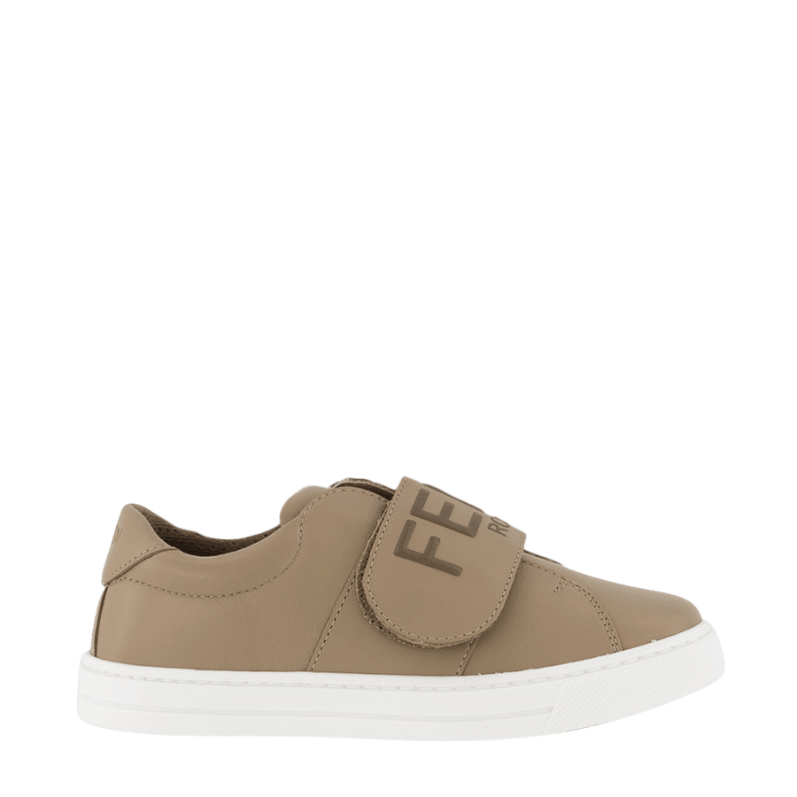 Fendi Kinder Unisex Sneakers Beige
