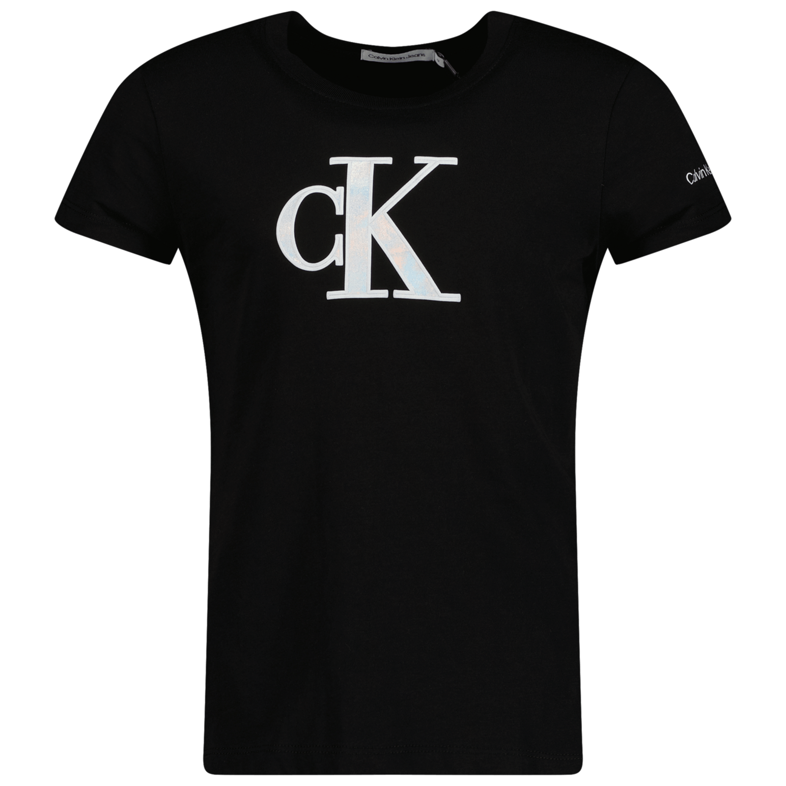 Calvin Klein Kinder Meisjes T-Shirt Zwart 4Y