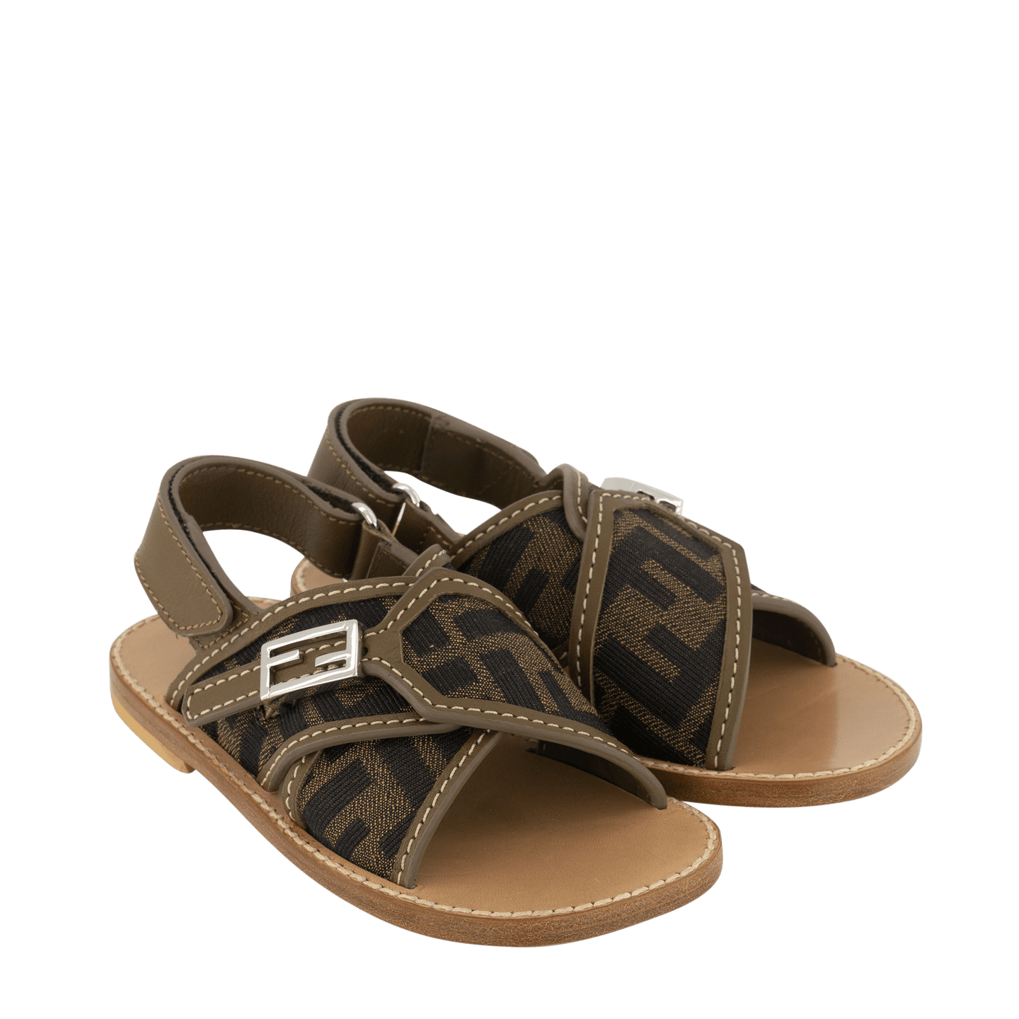 Fendi Kinder Jongens Sandalen Bruin 20