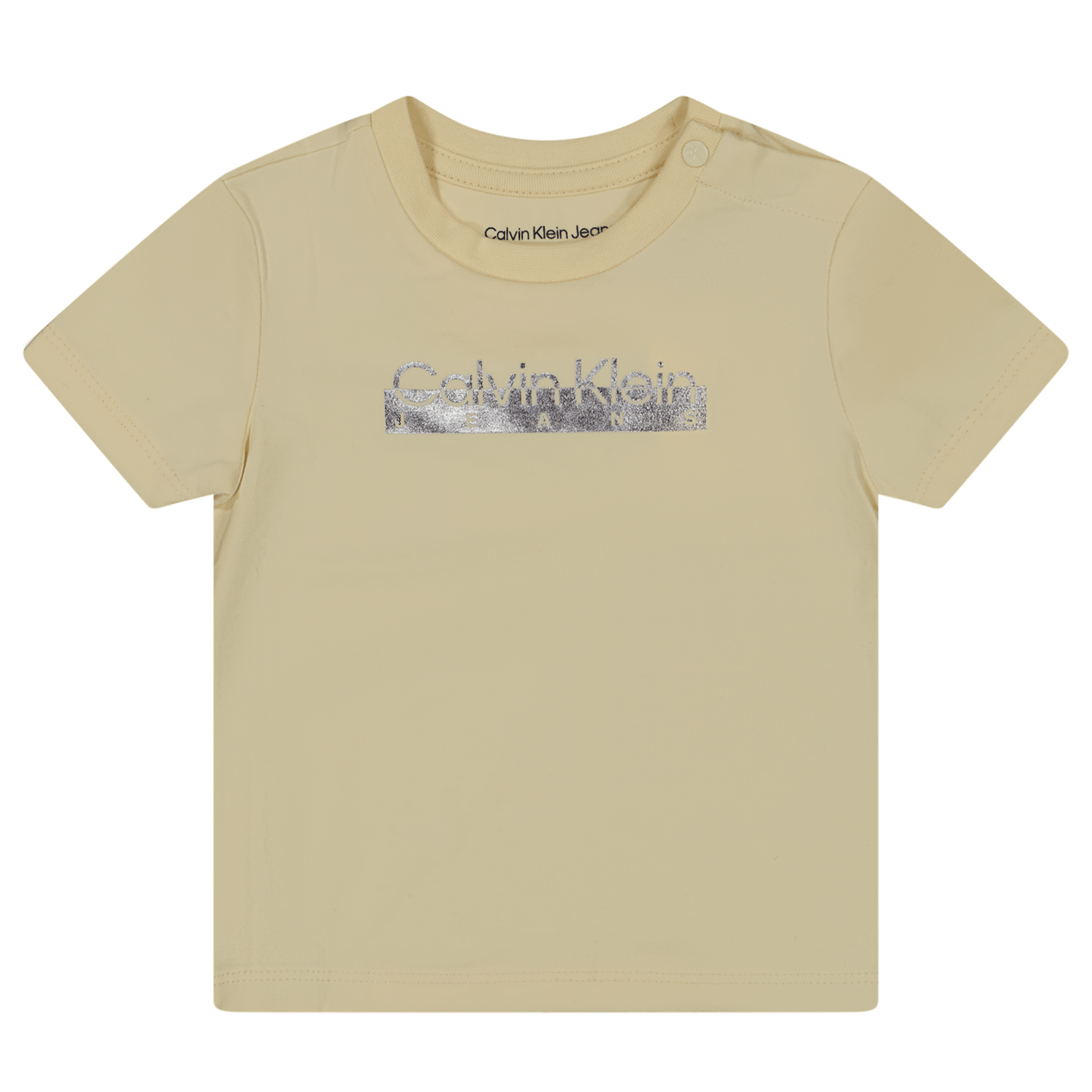 Calvin Klein Baby Unisex T-Shirt Off White 62