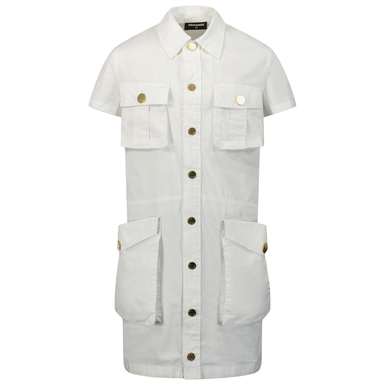 Dsquared2 Kinder Meisjes Jurk Wit 4Y