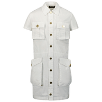 Dsquared2 Kinder Meisjes Jurk Wit 4Y