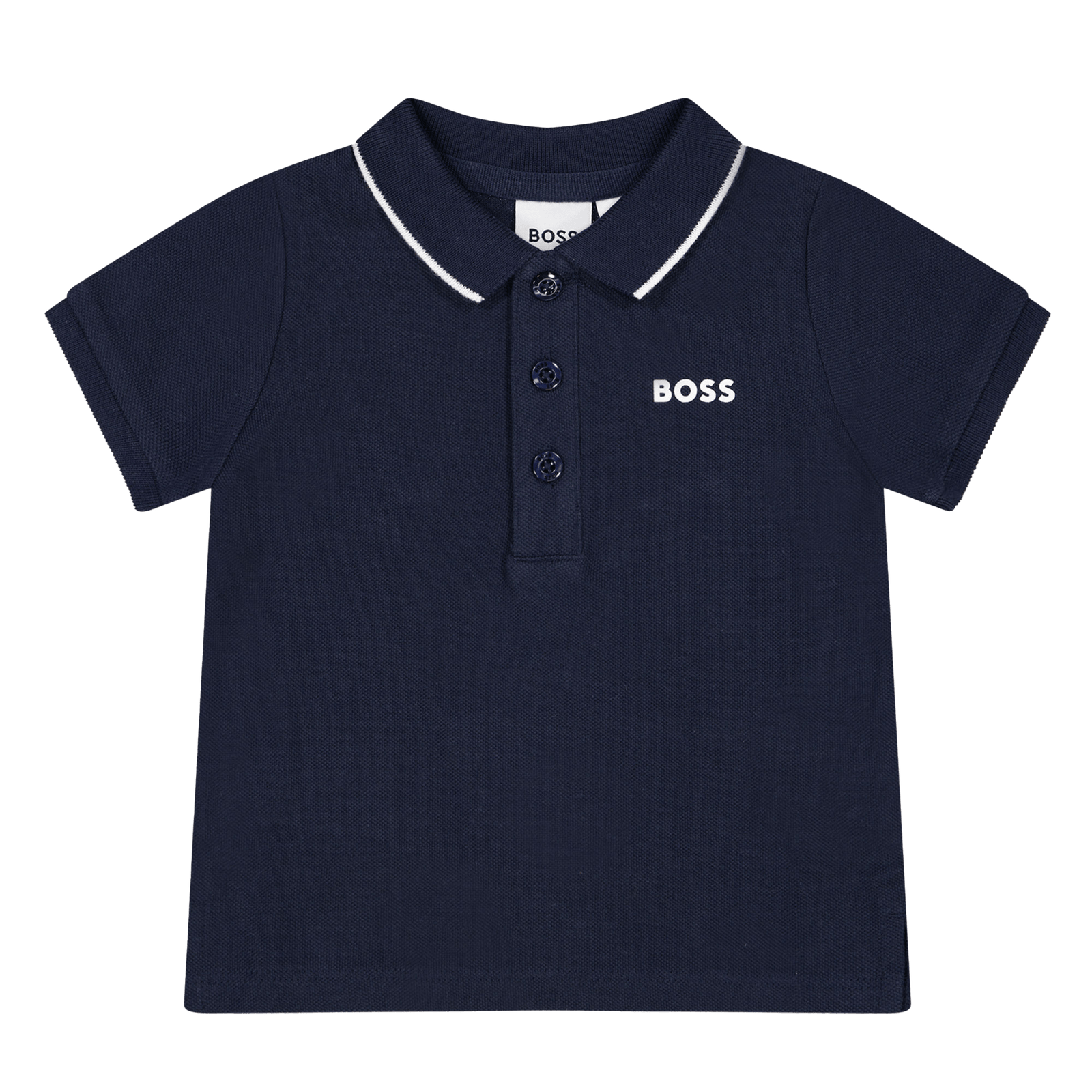 Boss Baby Jongens Polo Navy 6 mnd