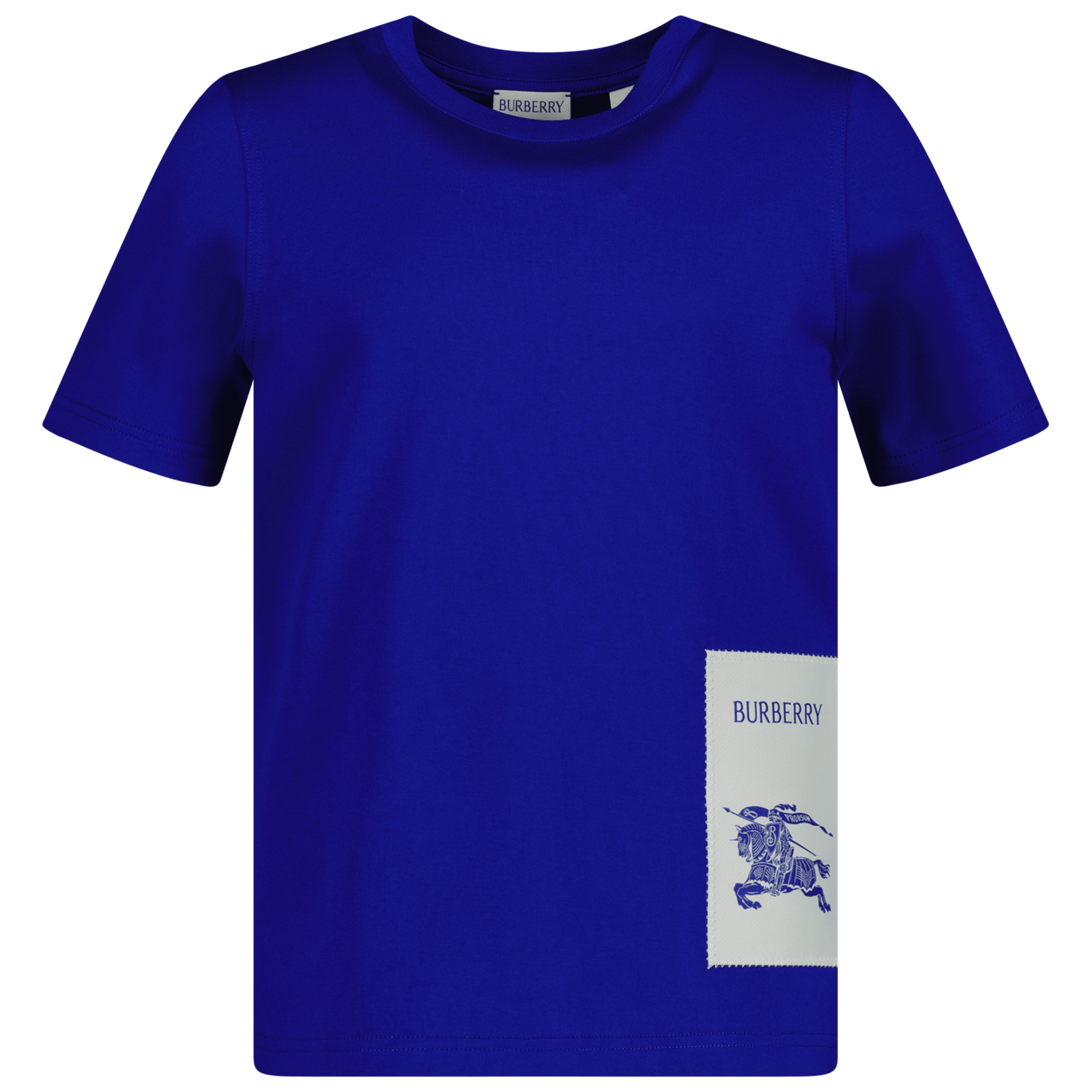 Burberry Kinder Jongens T Shirt Cobalt Blauw 3Y