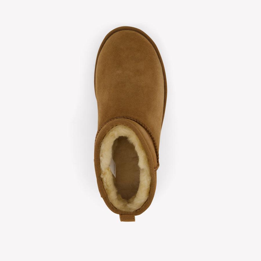 UGG Ultra Mini Kinder Unisex Laarzen In Camel