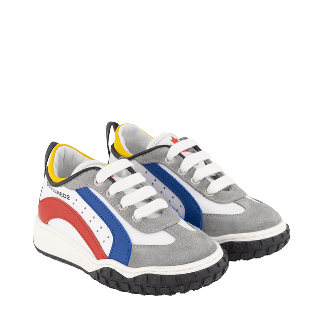 Dsquared2 Kinder Unisex Sneakers Wit 19