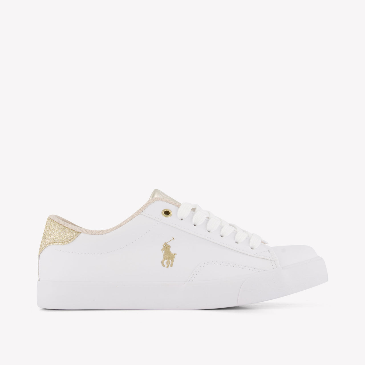 Ralph Lauren THERON V Meisjes Sneakers In Wit