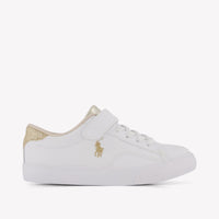 Ralph Lauren THERON V PS Meisjes Sneakers In Wit