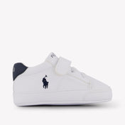 Ralph Lauren THERON Baby Jongens Sneakers In Wit