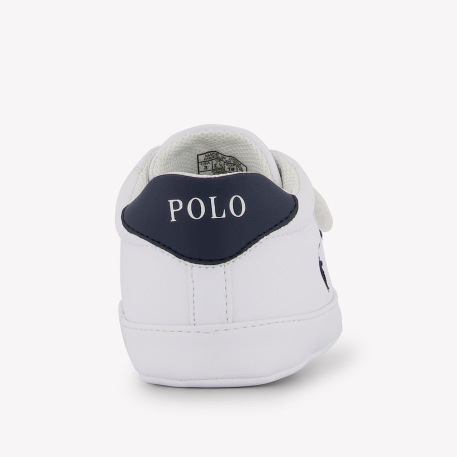 Ralph Lauren THERON Baby Jongens Sneakers In Wit